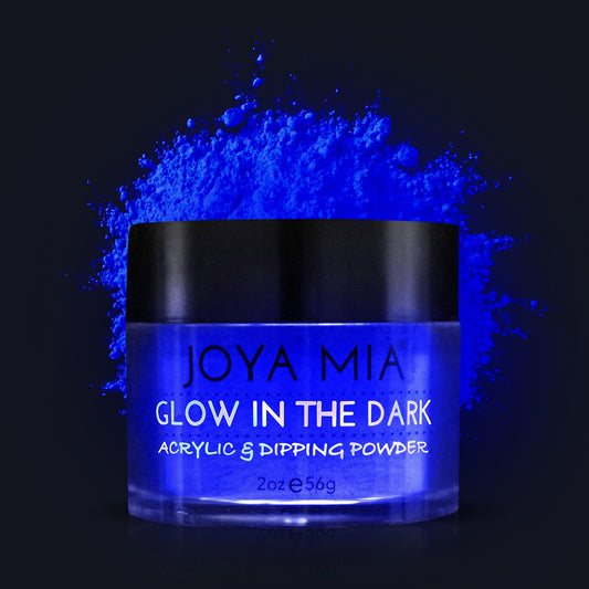 Glow-in-the-Dark Acrylic & Dipping Powder - Premium Nail Powder for Flawless Enhancements, Available in 12 Colors, 2 oz (DPGW-2) - Joya Mia Beauty & Personal Care JOYA MIA