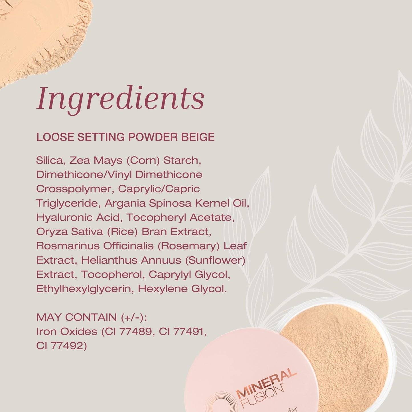 Flawless Finish Setting Powder Beige, 1 Pack