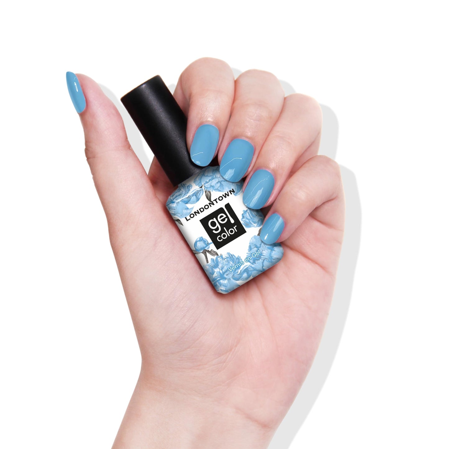 LONDONTOWN UV/LED Gel Nail Polish, Glossy Pacific Blue, Hot Spring, 0.4 Fl Oz, Long Lasting, Chip Resistant High Shine Color Beauty & Personal Care LONDONTOWN