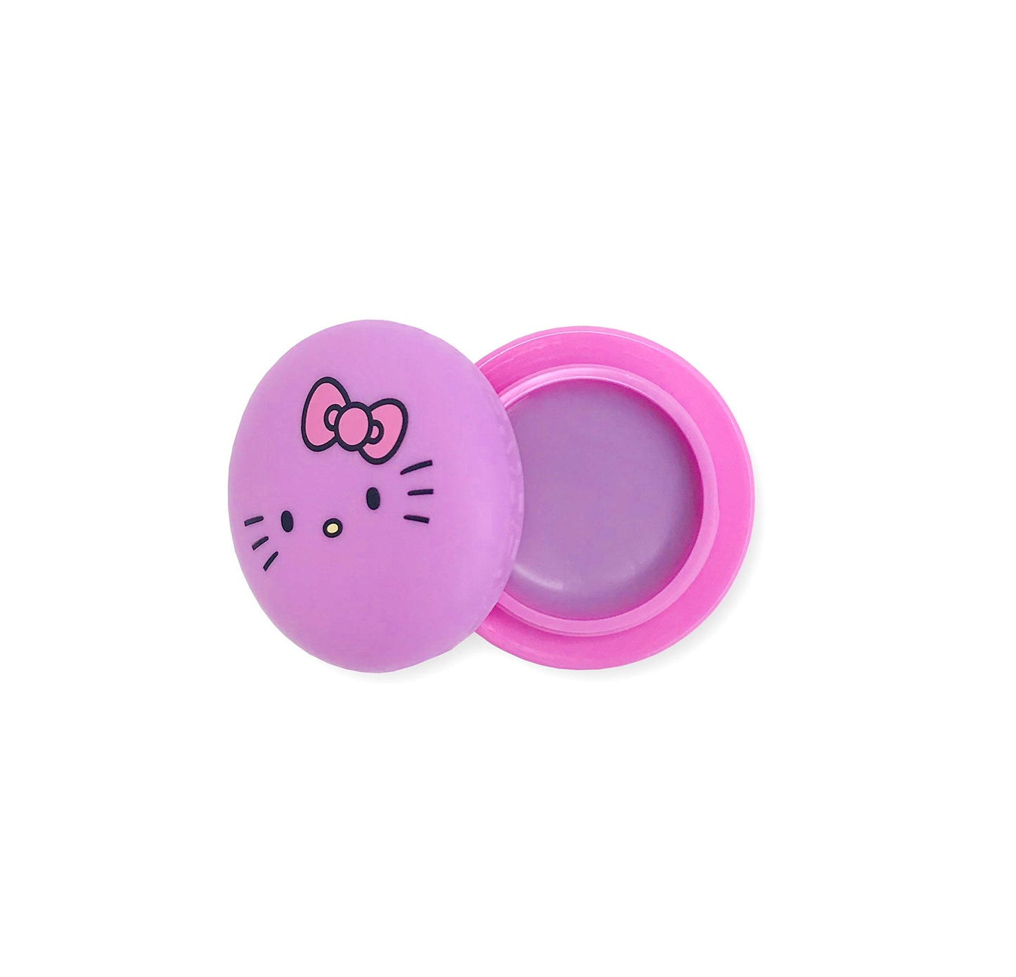 The Crème Shop x Sanrio Hello Kitty Macaron Lip Balm (Hello Kitty Unicorn Rainbow Sherbert) Korean Cute Scented Pocket Portable Soothing Advanced Beauty and Personal Care The Crème Shop