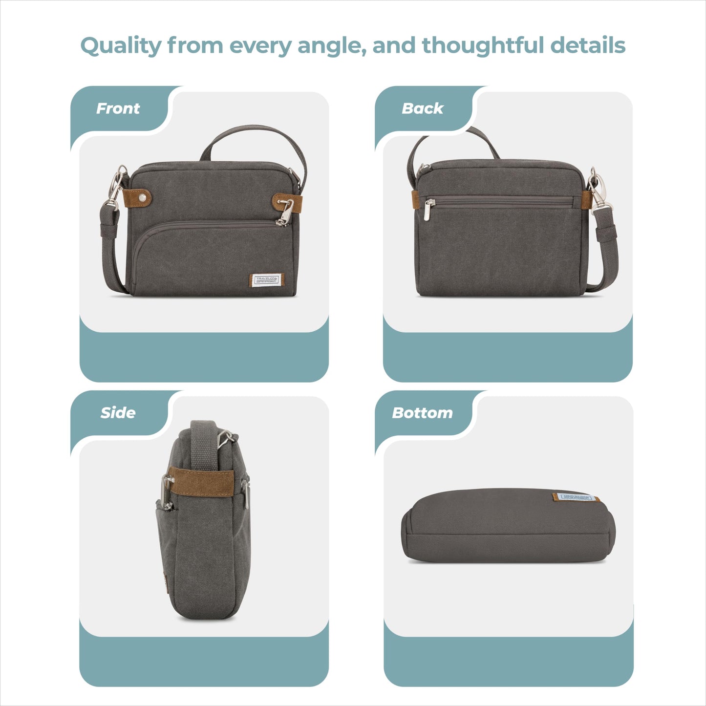 Travelon Anti-Theft Heritage Crossbody Bag