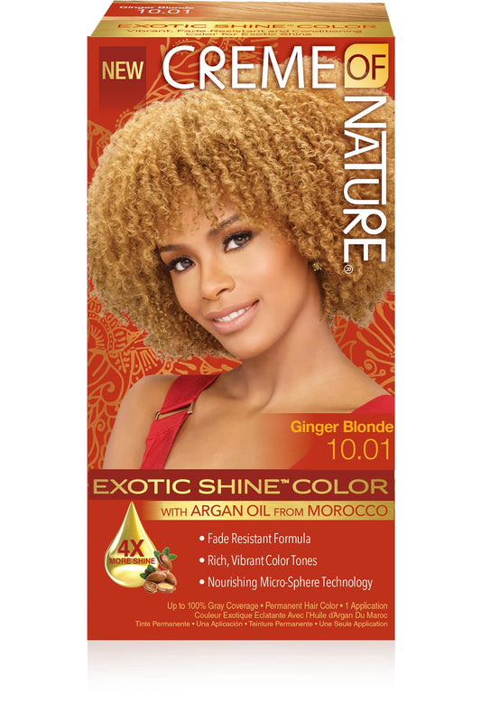 Creme Of Nature Color #9.2 Light Caramel Brown Exotic Shine (Pack of 2)