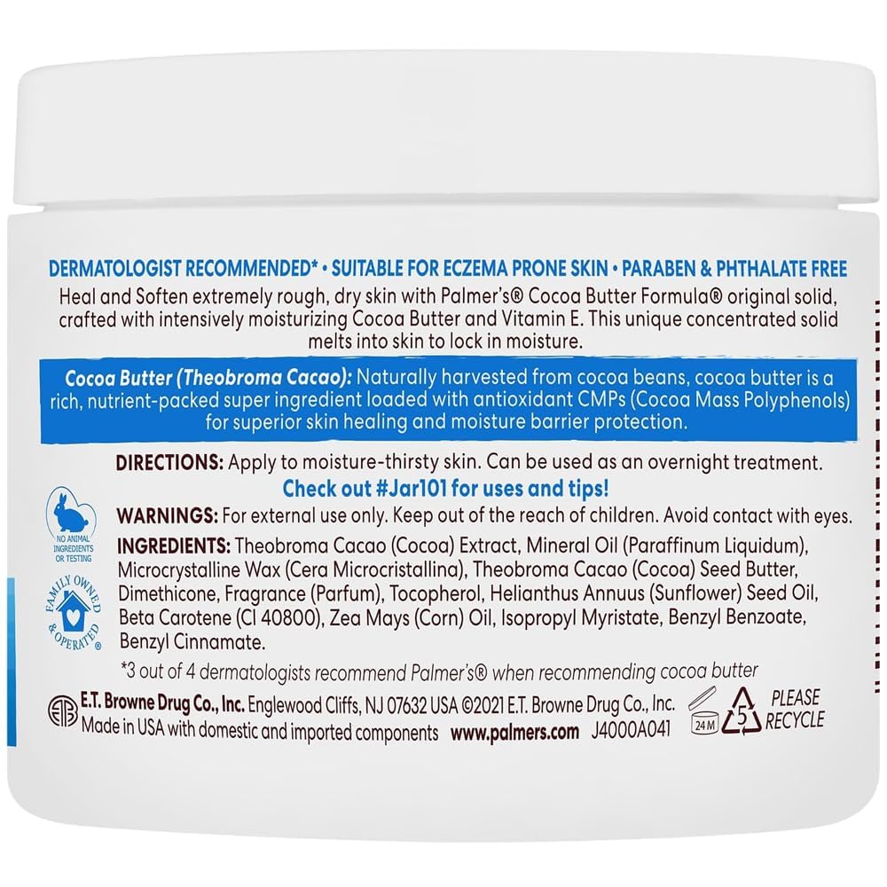 Palmer's Cocoa Butter Formula Cream 3.50 oz (Pack of 10)