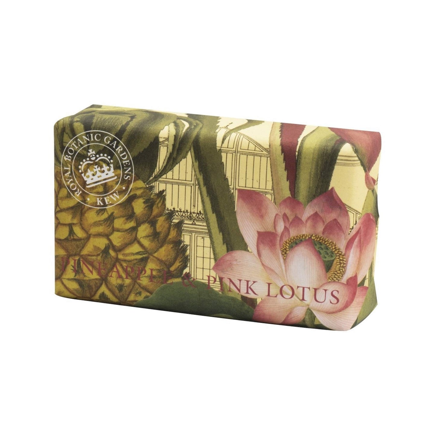 Royal Botanical Gardens, Kew Pineapple & Pink Lotus Shea Butter Soap, 240g