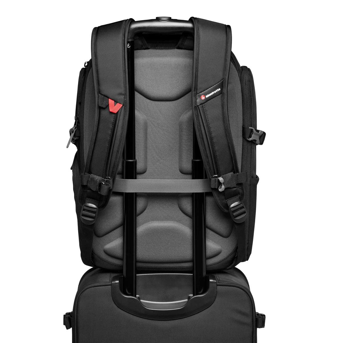 Manfrotto Advanced Travel III Photography Backpack for Camera and Laptop, Bag for Reflex/Mirrorless Camera with Lenses, with Interchangeable Dividers, Tripod Mount, Expandable Pocket, Side Access