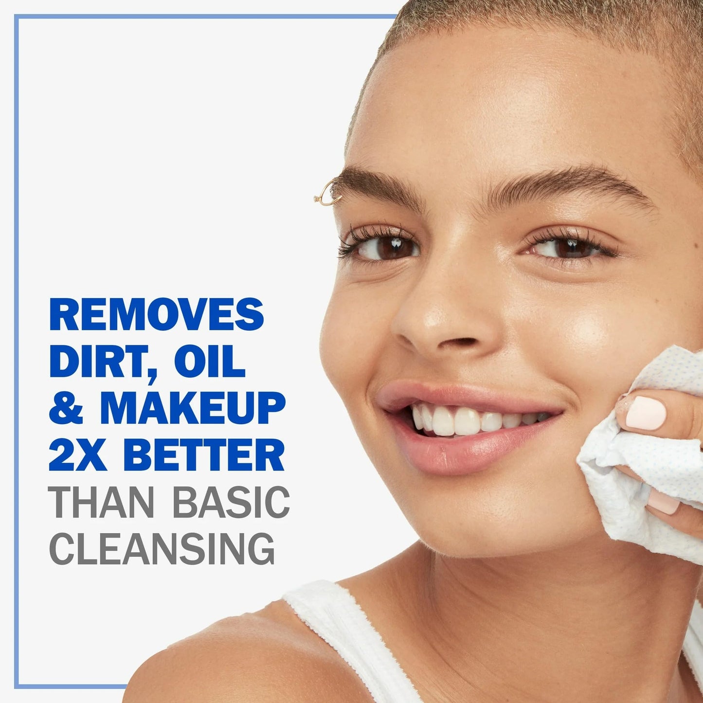 Olay Daily Deeply Clean 4-in-1 Water Activated Cleansing Face Cloths 33ct (Pack of 12)