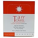 Tan Towel Classic Self Tan Towlettes Half Body Aplication 50 X 0.25 Oz, 50count