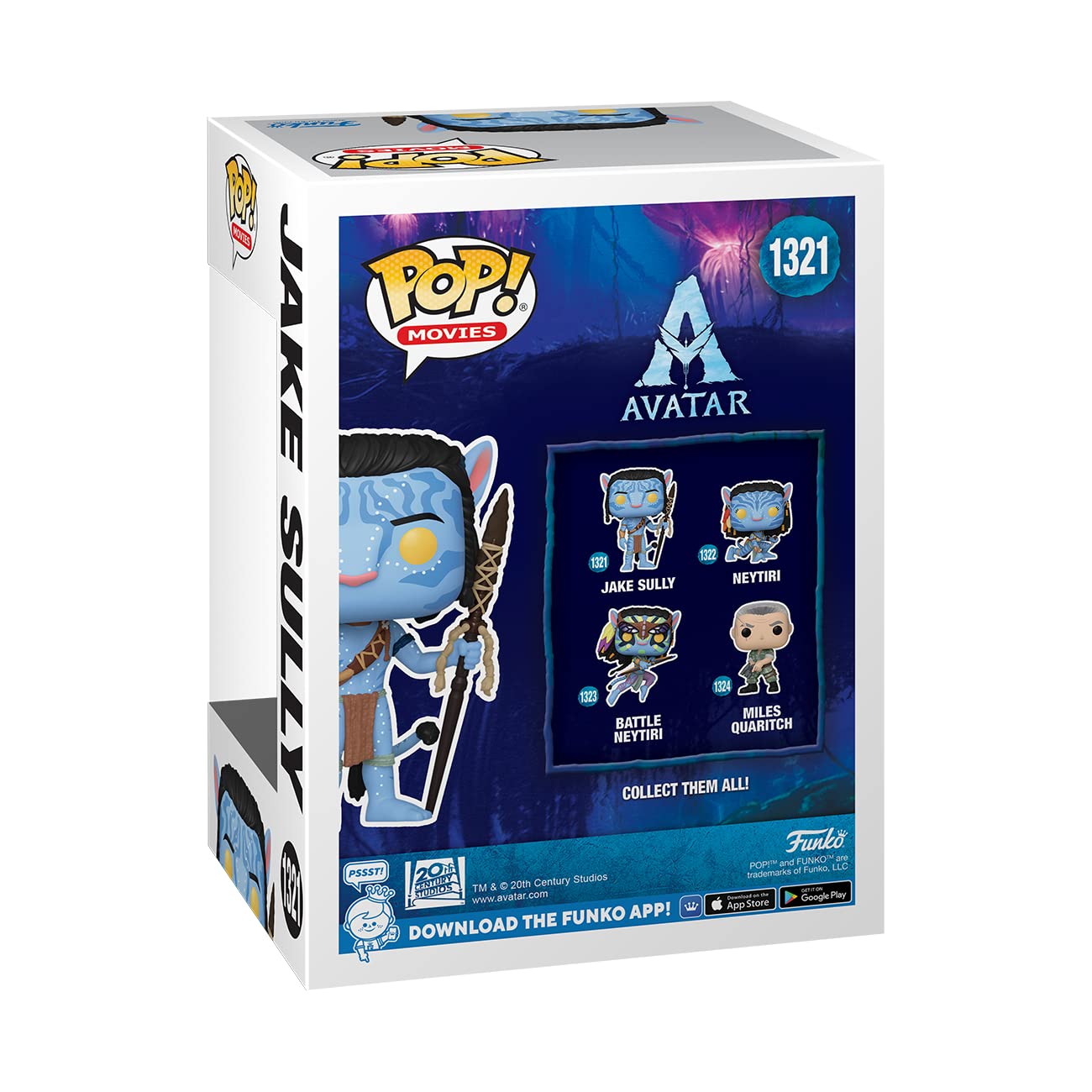 Funko POP! Movies: Avatar - Jake Sully - Avatar: The Way of Water - Collectable Vinyl Figure - Gift Idea - Official Merchandise - for Kids & Adults…