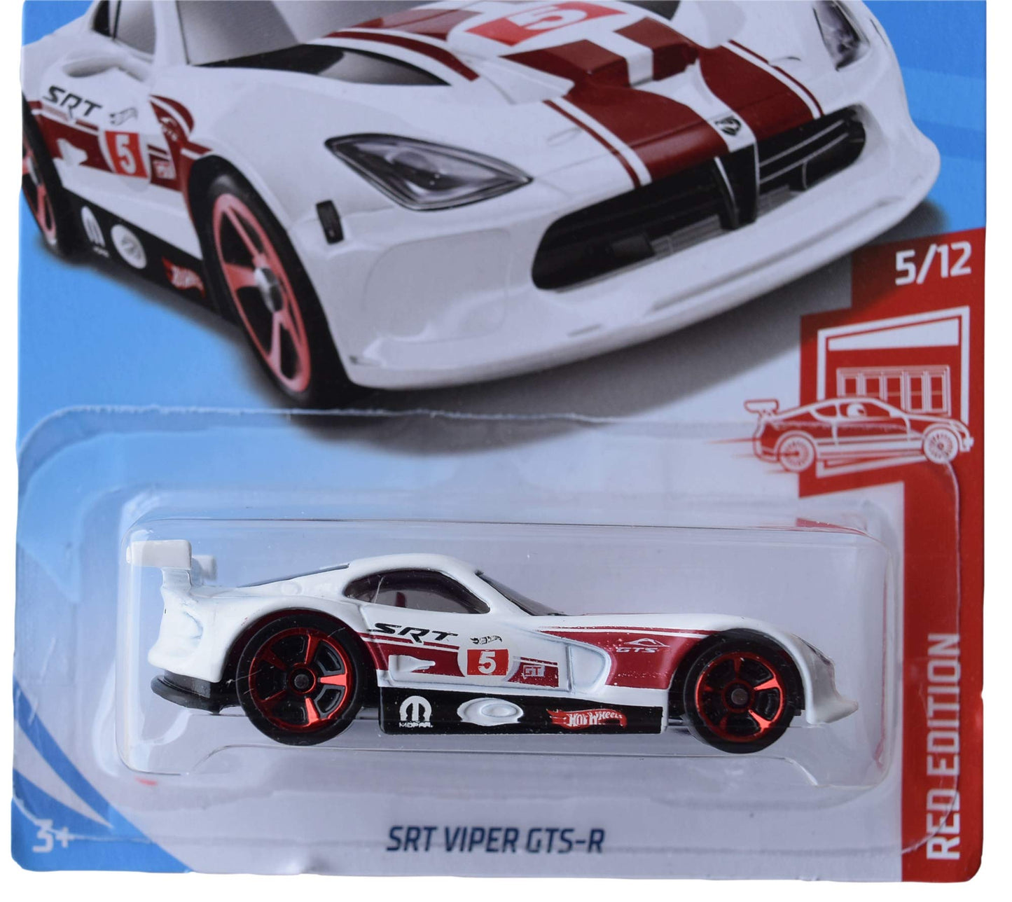 Hot Wheels SRT Viper GTS R 124/250, White