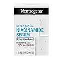 Neutrogena Hydro Boost + Niacinamide Serum for Face with Hyaluronic Acid & Vitamin B3, Multi-Action Face Serum to Hydrate & Improve Skin Complexion