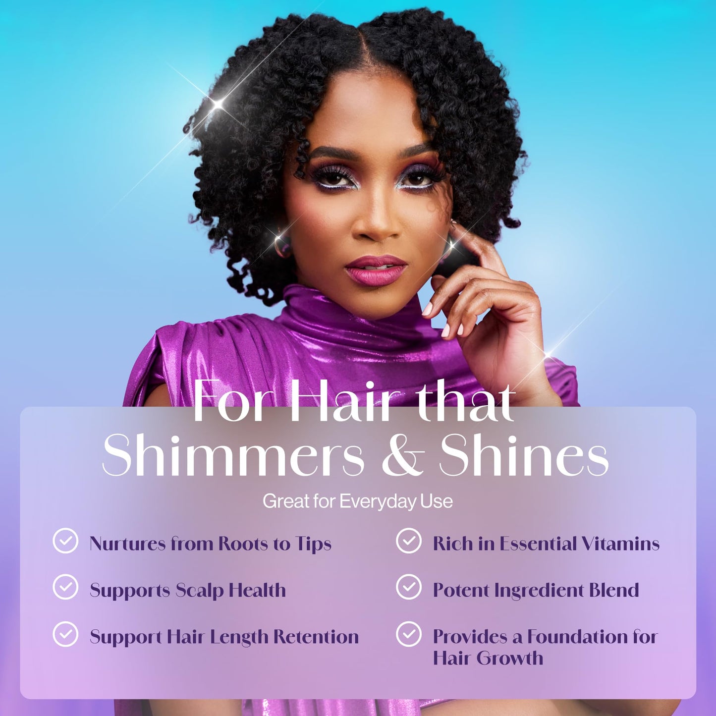 Watch & Sea Strength & Shine Scalp-to-End Flourishing Hair Oil - Strengthening Hair and Scalp Oil with Seaweed and Sea Kelp - Great for Daily Use