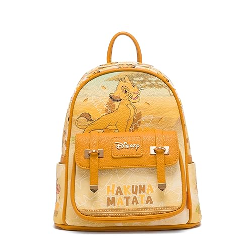 Wondapop Disney The Lion King 11" Vegan Leather Fashion Mini Backpack