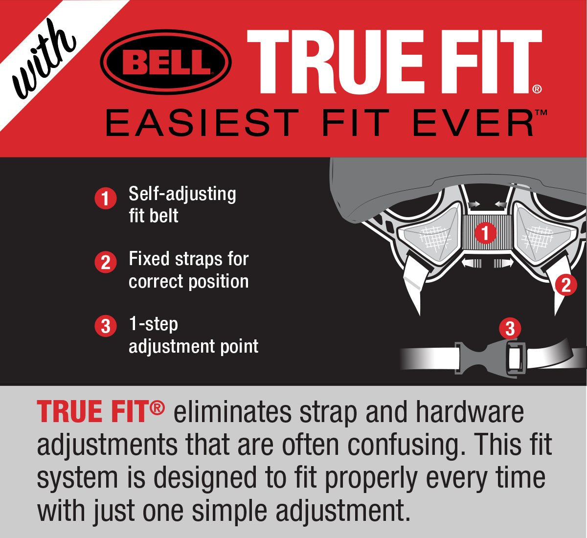 BELL 7060097 Adult Black Ti Fang Rig Helmet