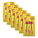 Carmex Medicated Lip Balm Tubes, Lip Moisturizer for Dry, Chapped Lips, 0.35 OZ - (6 Packs of 3)