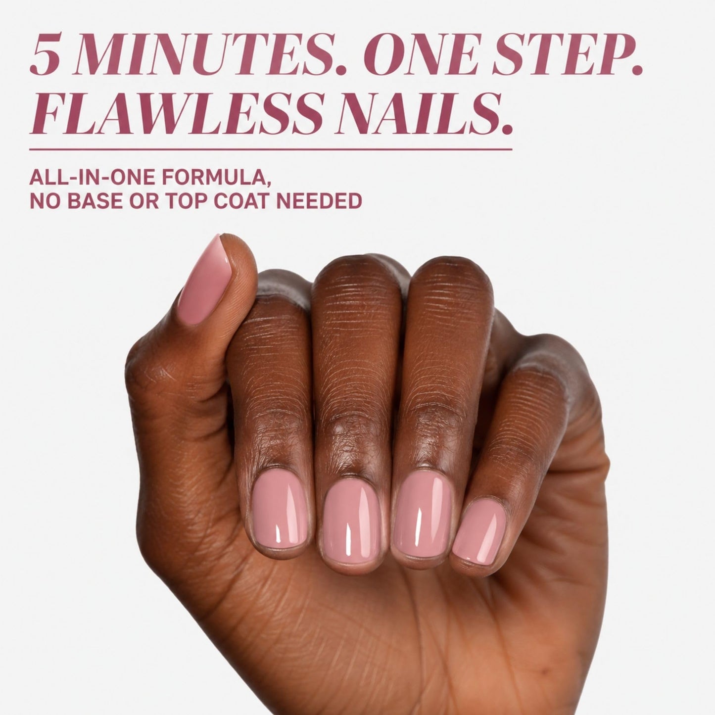 LONDONTOWN kur Perfecting Nail Veil, Nail Polish, #3 Violet Mauve Tint Beauty and Personal Care LONDONTOWN