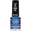Revlon ColorStay Gel Envy Longwear Nail Polish, with Built-in Base Coat & Glossy Shine Finish, in Blue/Green, 445 Try Your Luck, 0.4 oz