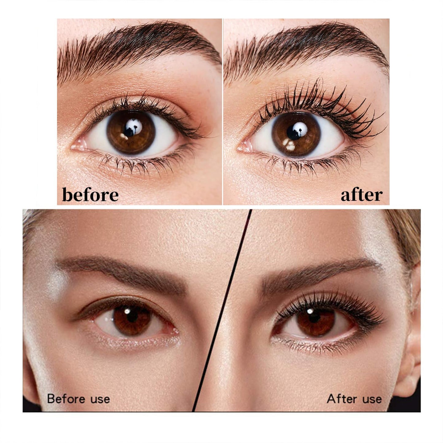 Facelove Mascara, Everlove Mascara For Older Women, Makes Eyelashes Thicker And Longer (1PC) Beauty and Personal Care AEXZR