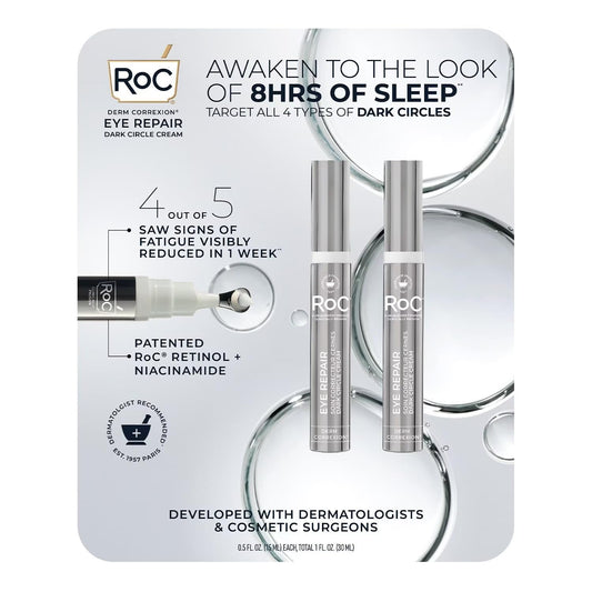 RoC Derm Correxion Eye Repair Dark Circle Cream Beauty & Personal Care RoC