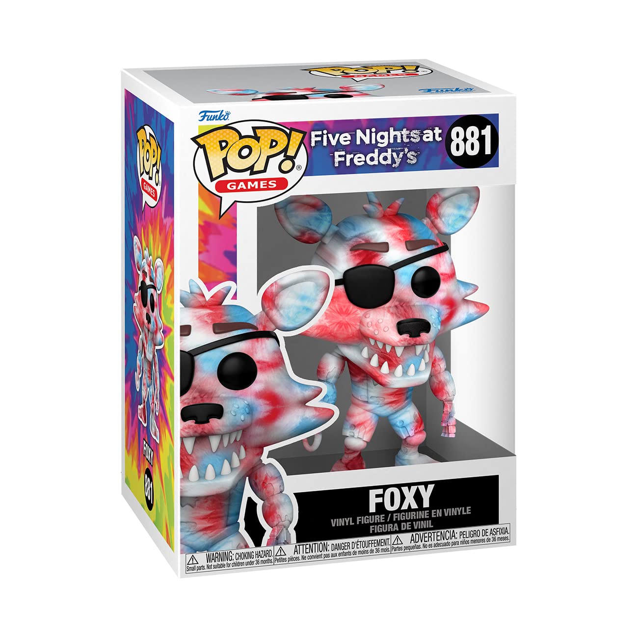 Funko Pop! Games: Five Nights at Freddy's, Tie Dye - Foxy
