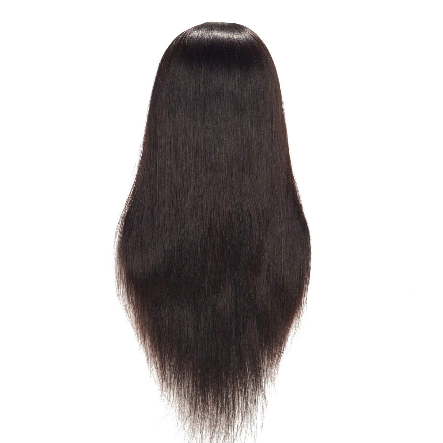Hairingrid Mannequin Head 24"-26"100% Human Hair Hairdresser Cosmetology Mannequin Manikin Training Head Hair and Free Clamp Holder (R71906LB0218H)