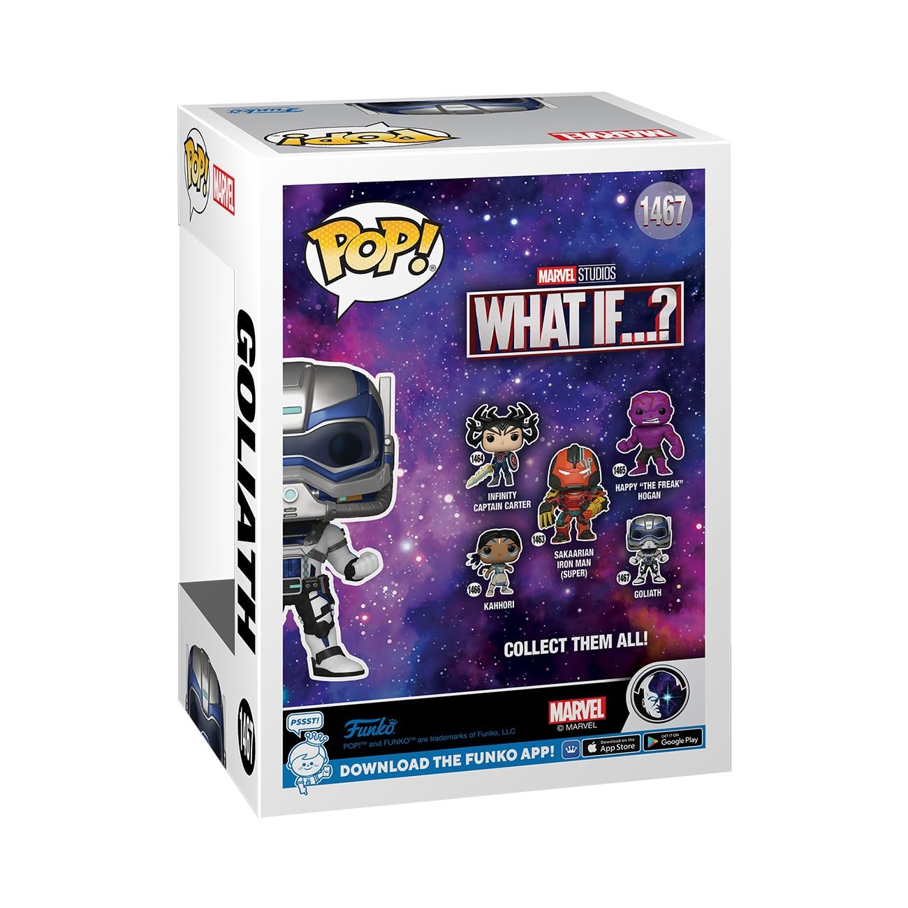 Funko POP Vinyl: Marvel What If - Goliath - Collectable Vinyl Figure - Gift Idea - Official Merchandise - for Kids & Adults - TV Fans - Model Figure…
