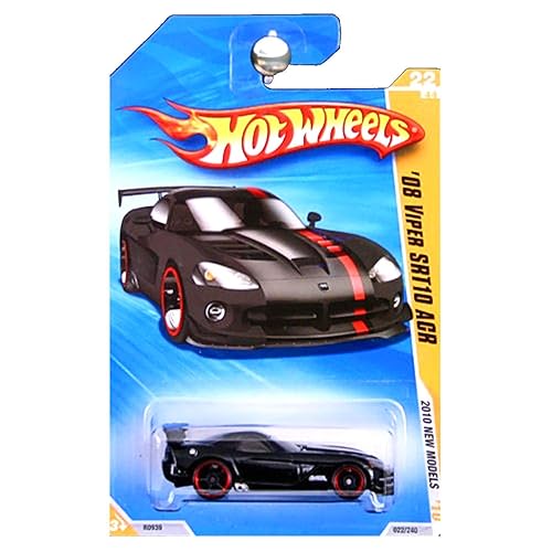Hot Wheels 2010 New Models 2008 Dodge Viper SRT10 ACR Black