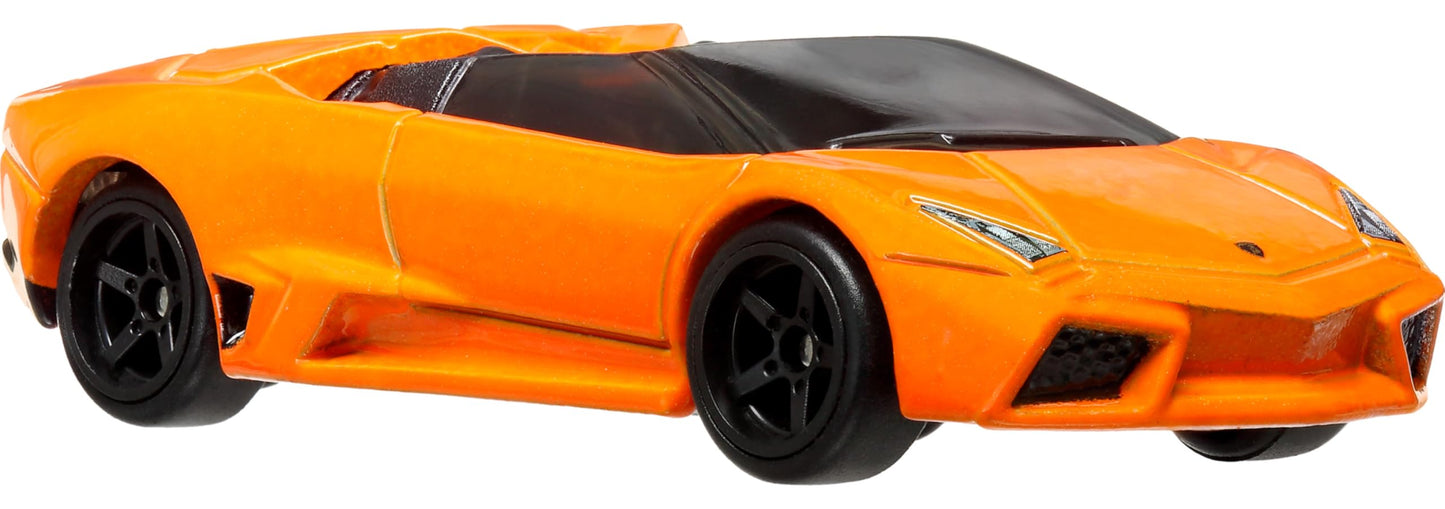 Hot Wheels Premium Car Culture Circuit Legends Toy Vehicle, 1:64 Scale Die-Cast Lamborghini Reventon Roadster for Collectors, Real Riders, Metal/Metal