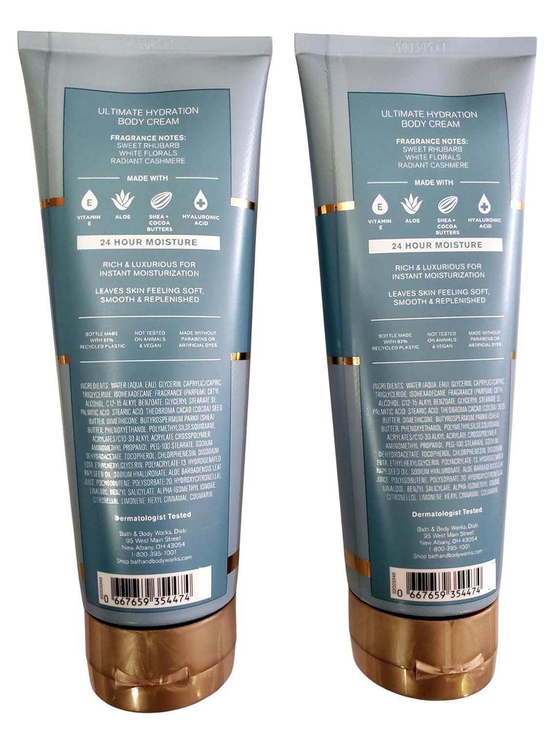 Bath & Body Works Imperfect Beauty Beauty Body Cream 2-Pack - Fresh Floral Moisturizing Lotion Set