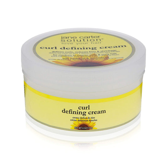 Jane Carter Solution Curl Defining Cream (6oz) - Reduce Frizz, Nourish, Lightweight
