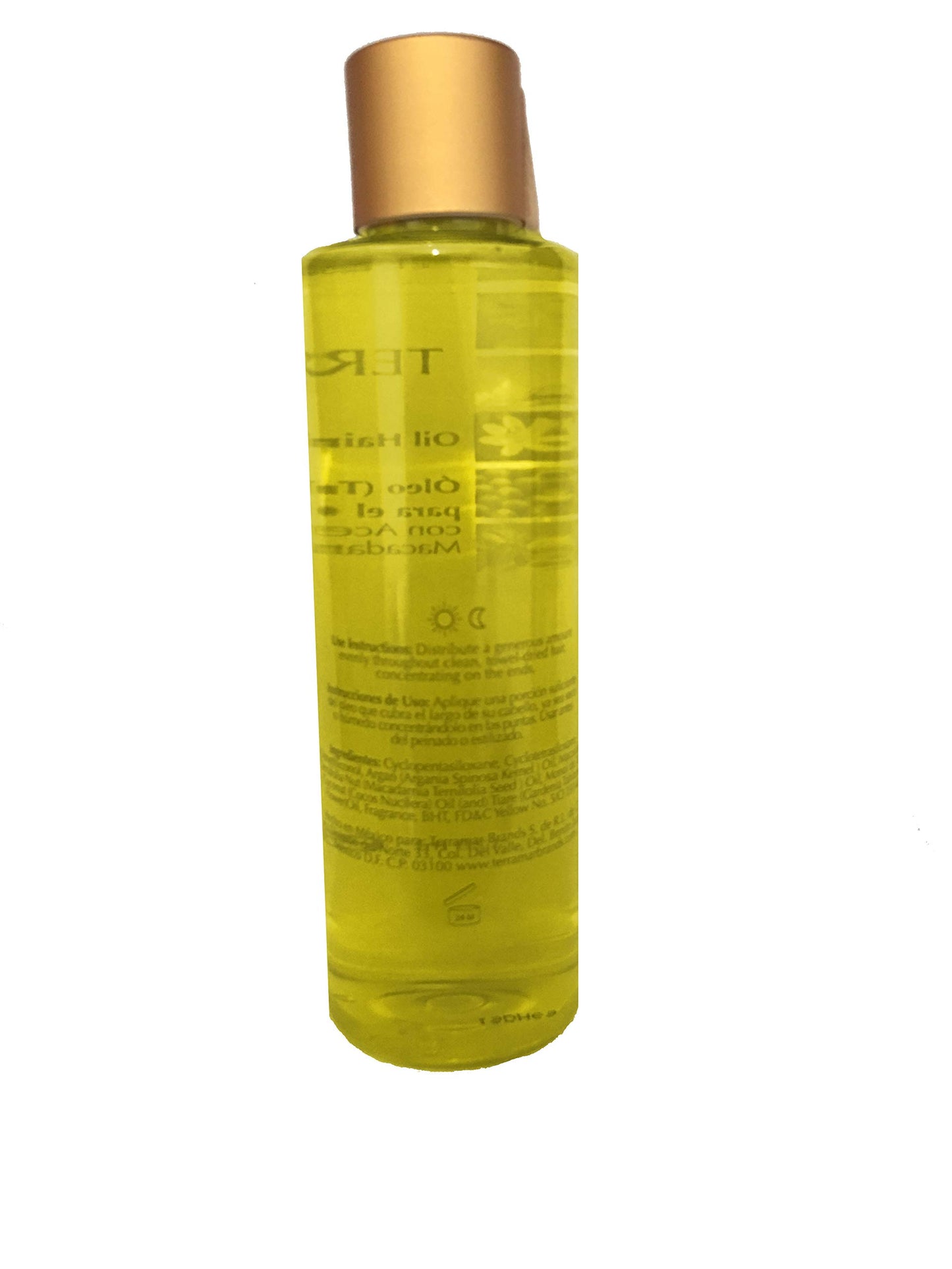 Oleo , Argan Oil , Macadamia and Monoi of Tahití, TERRAMAR, 4.05 Oz