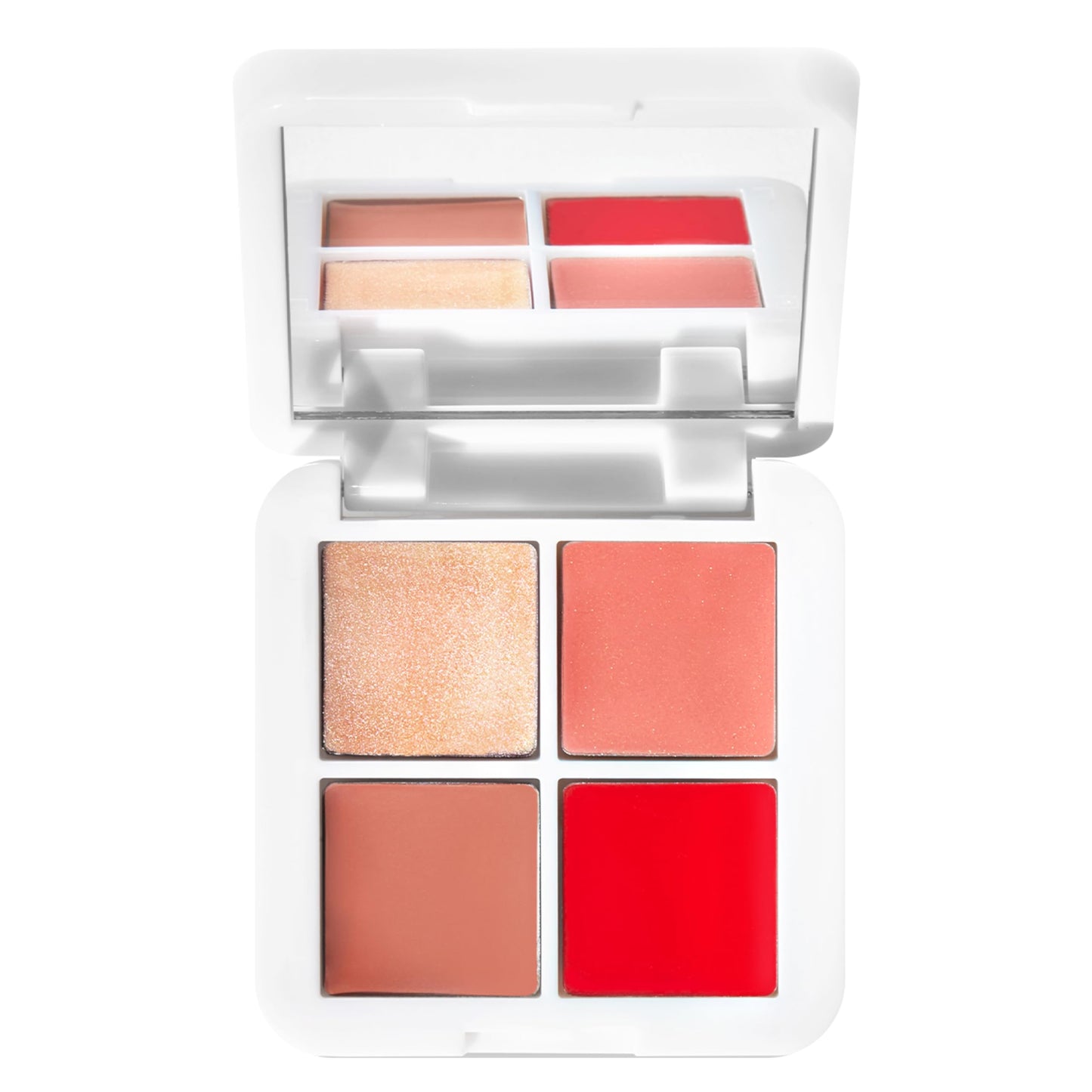 RMS Beauty Lip2Cheek Glow Quad Creamy Multi-Use Blush & Lip Color Palette with 4 Radiant Shades Hydrating Formula for Natural Radiance Long-Lasting
