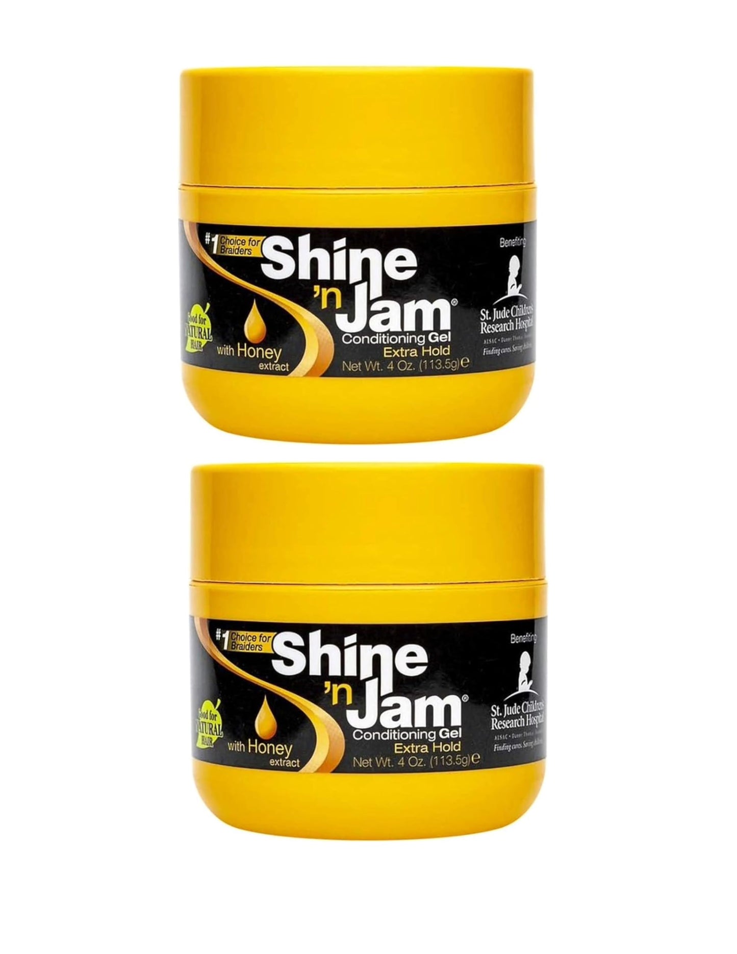 Shine N Jam Conditioning Gel Extra Hold 4 Ounce (2 Pack)
