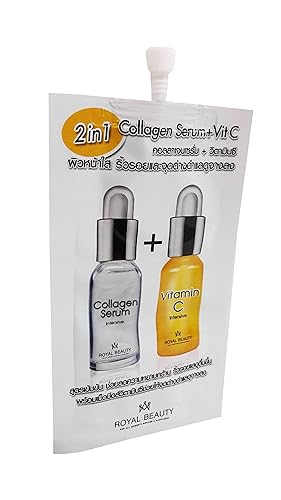 8 Packets of Collagen Serum + Vi C by Royal Beauty. (8 g/packet)