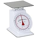 Detecto T-25-KP Top Loading Dial Scale, Dual Reading, 9" x 9", 25 Kg /55 lb. Capacity