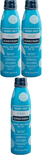 Trader Joe's Nourish Spray Sunscreen SPF 50+ Broad Spectrum Pack of 3