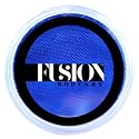 Fusion Body Art Pro Face Paint | Prime Fresh Blue (32gm), Professional Quality Water Activated Face and Body Paint Supplies Single Makeup Cake