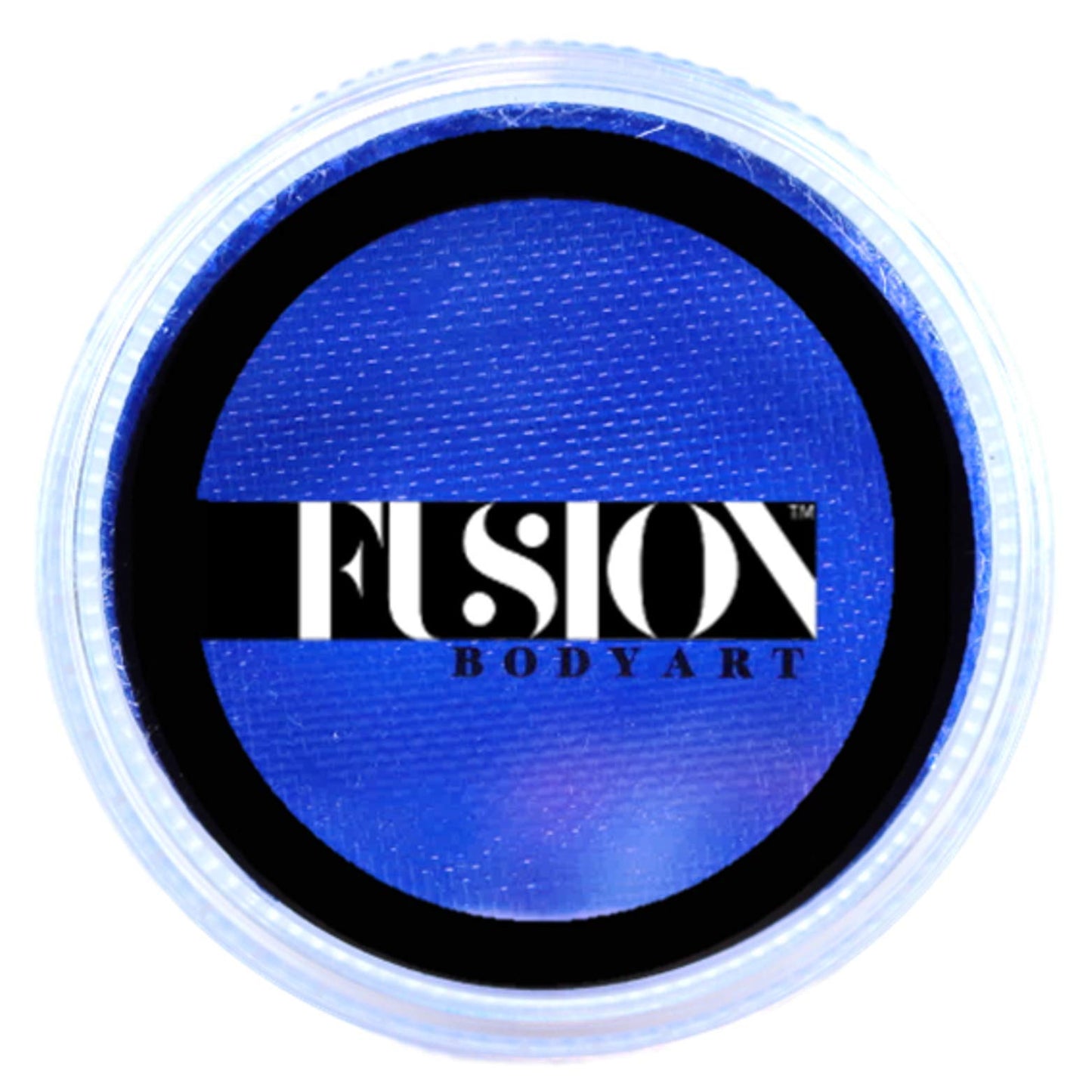 Fusion Body Art Pro Face Paint | Prime Fresh Blue (32gm), Professional Quality Water Activated Face and Body Paint Supplies Single Makeup Cake