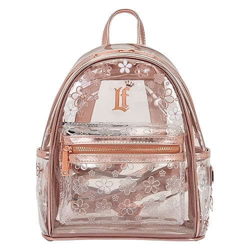 Loungefly Clear Floral Mini Backpack