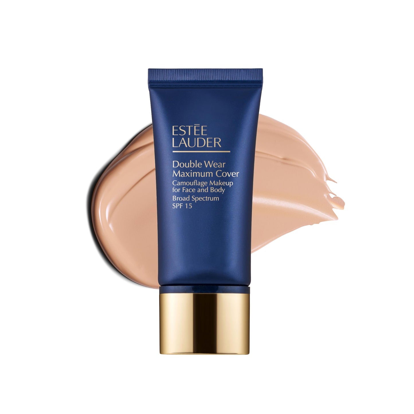 Estée Lauder Double Wear 24-Hour Maximum Cover Camouflage Foundation for Face and Body SPF 15 | Full Coverage | Tattoo Cover Up Makeup Waterproof, 1.0
