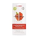 BioMiracle Hydrating, Natural Face Mask Sheet, with Strawberry and Rose, for Glowing, Revitalized, Moisturized Skin, Spa Treatment Mask (Pack of 5)