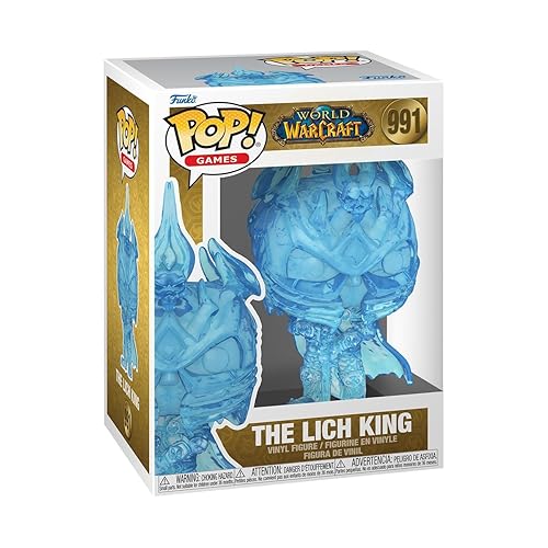 Funko POP! Games: Warcraft - Lich King - World of Warcraft - Collectable Vinyl Figure - Gift Idea - Official Merchandise - for Kids & Adults - Video…