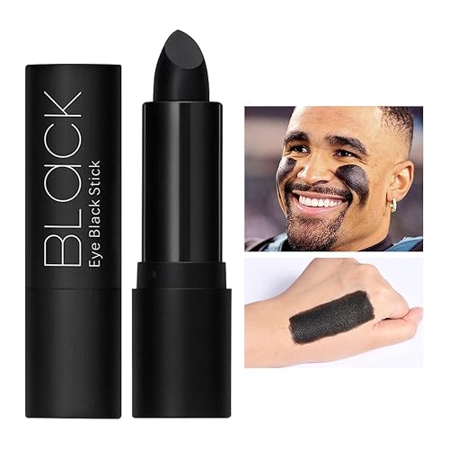 Shakven Black Face Paint Stick | Eye Black Stick, Face Paint, Body Paint, Waterproof, Long-lasting