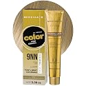 MOEHAIR 9NN Permanent Hair Color (Very Light Blonde Intense) | Hair Color for 100% Gray Coverage | Infused with Keratin | Adds Shines & Smoothens Hair