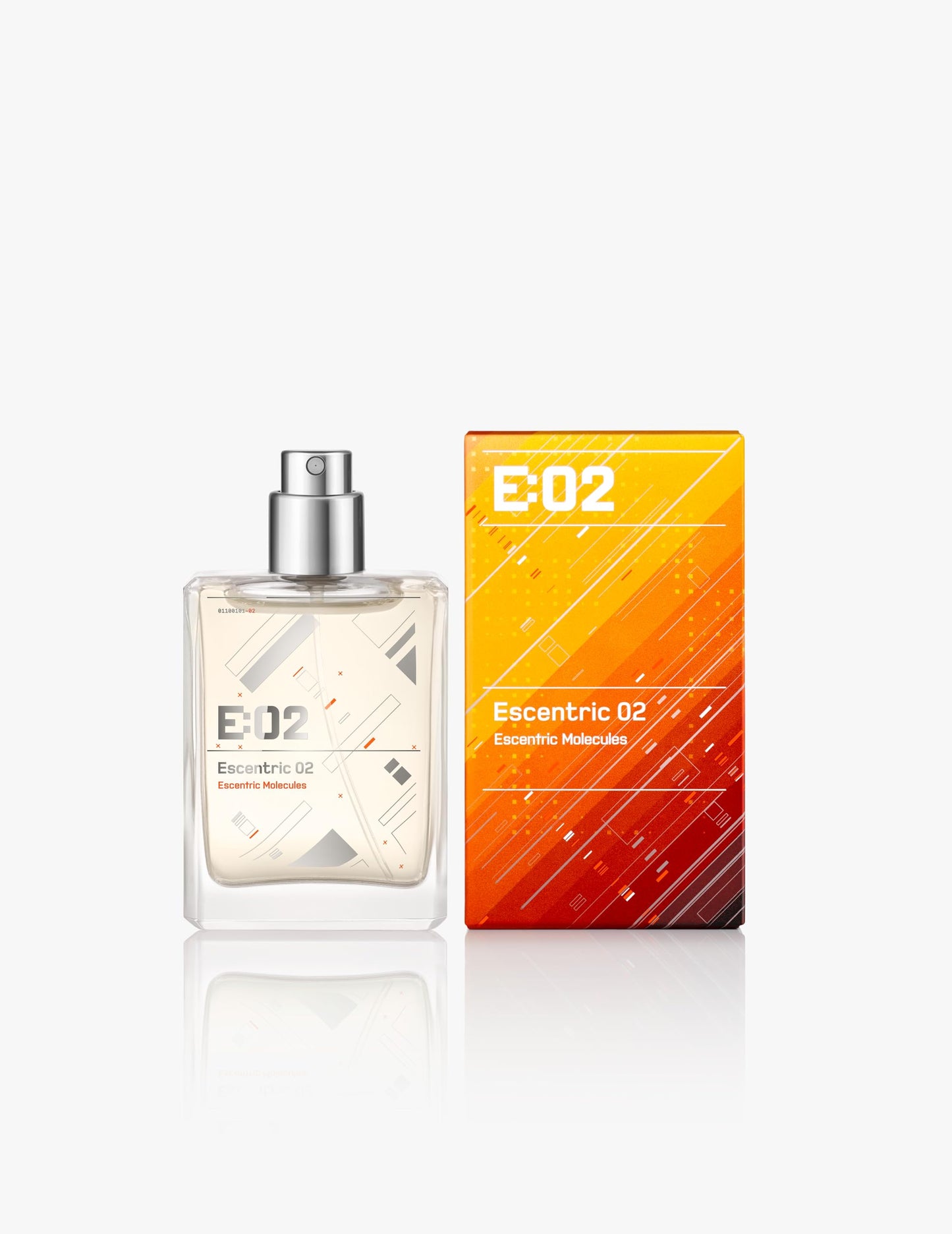 ESCENTRIC MOLECULES Escentric 02-30ml - Abroxan Fragrance - Green Jasmine, Vetiver, Tonka, Musk - Crisp & Seductive Aura - Musk, Woody & Fresh Beauty & Personal Care ESCENTRIC MOLECULES