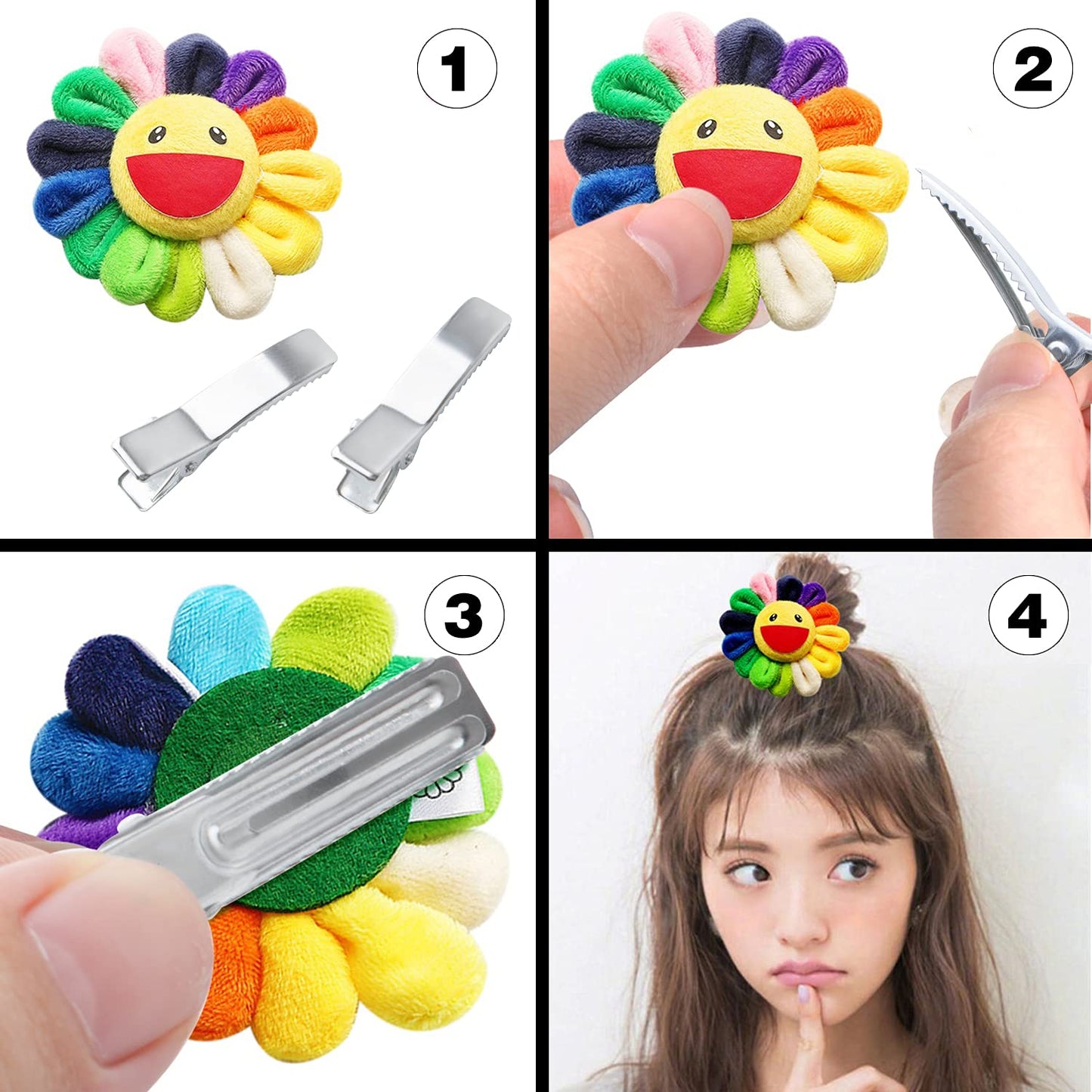 Alligator Hair Clips,100pcs Silver Hair Bow Clips Metal Duckbill Hairpins Hair Clip for Women and Girls Hair Styling Tool DIY Accessories,3.5cm