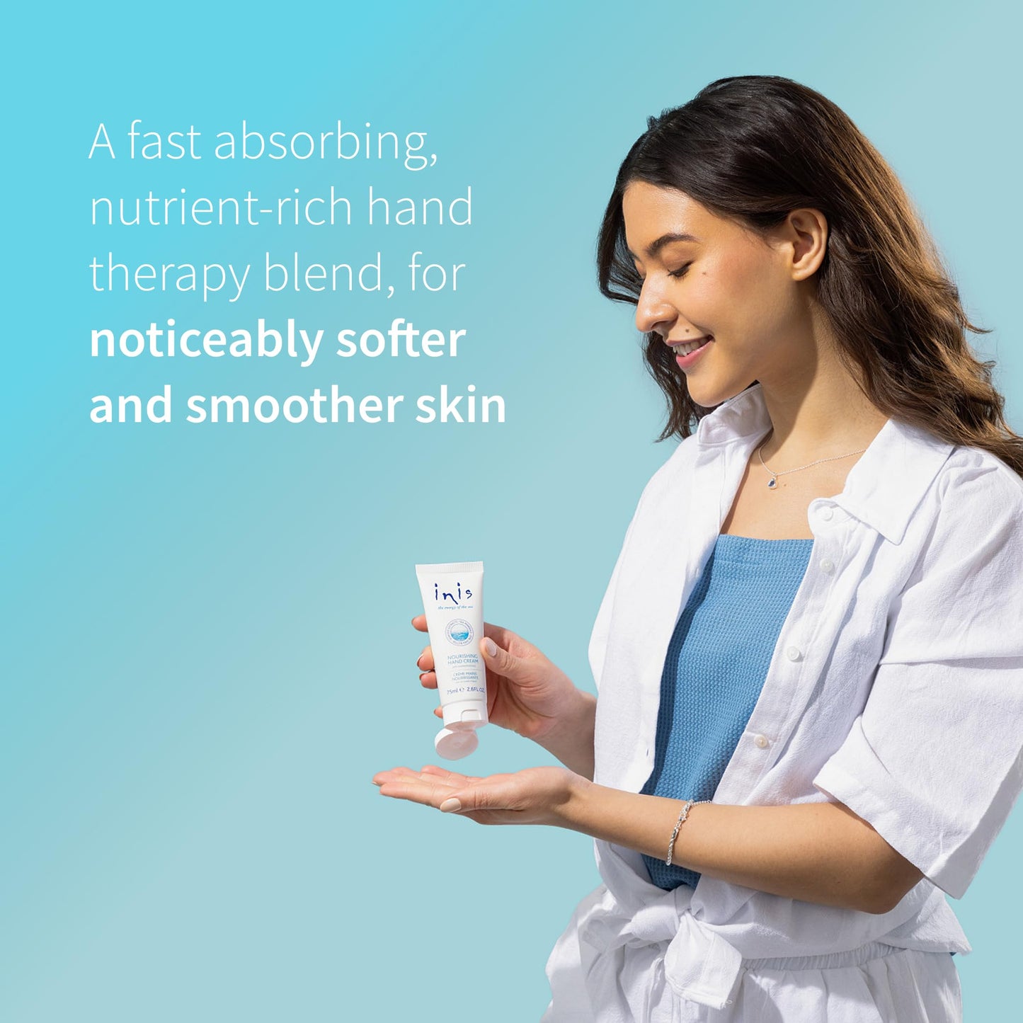 Inis the Energy of the Sea Nourishing Hand Cream, 2.6 Fluid Ounce