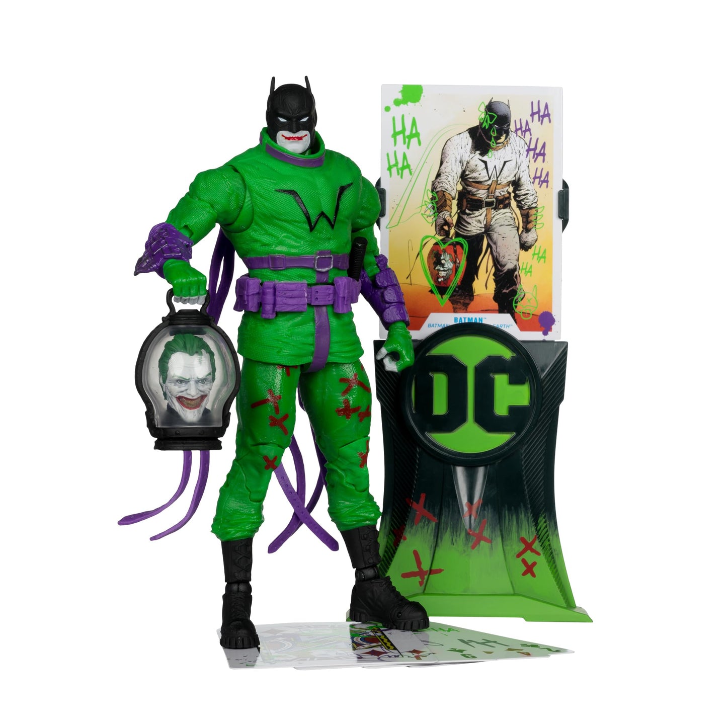 McFarlane DC Multiverse 7" - Batman (Last Knight On Earth) (JOKERIZED) (Gold Label)