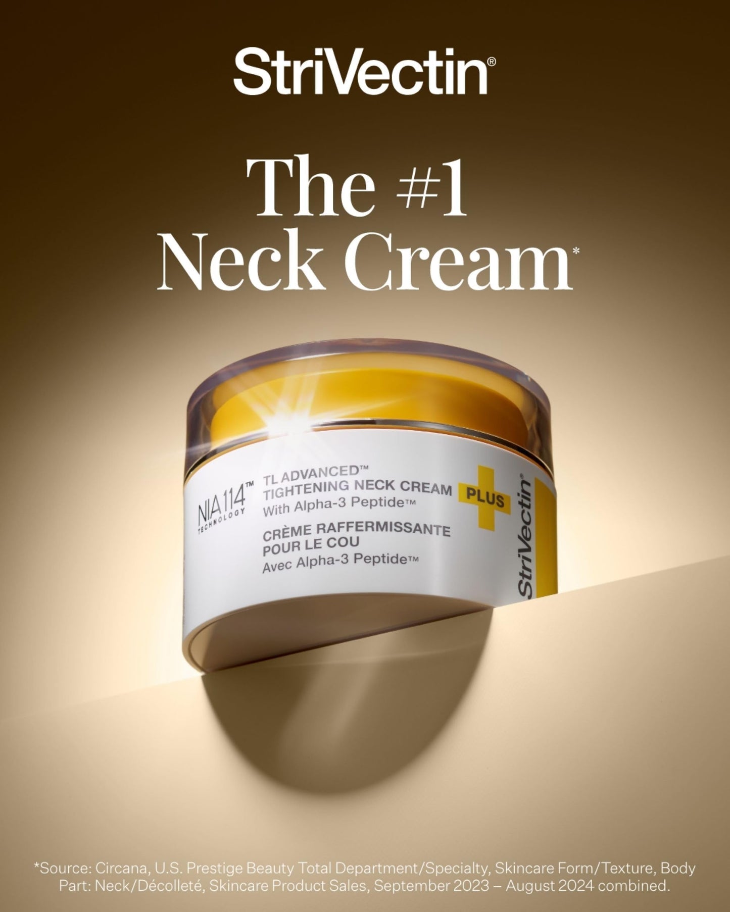 StriVectin TL Advanced Tightening Neck Cream PLUS - 1.0 oz - Tighten and Lift Neck Cream, Visibly Reduces Sagging and Crepey Skin, Improves Décolleté Beauty and Personal Care StriVectin