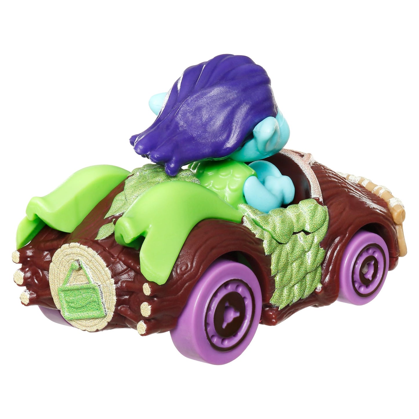 Hot Wheels RacerVerse Trolls Branch 1:64 Scale Toy Car Optimized Track