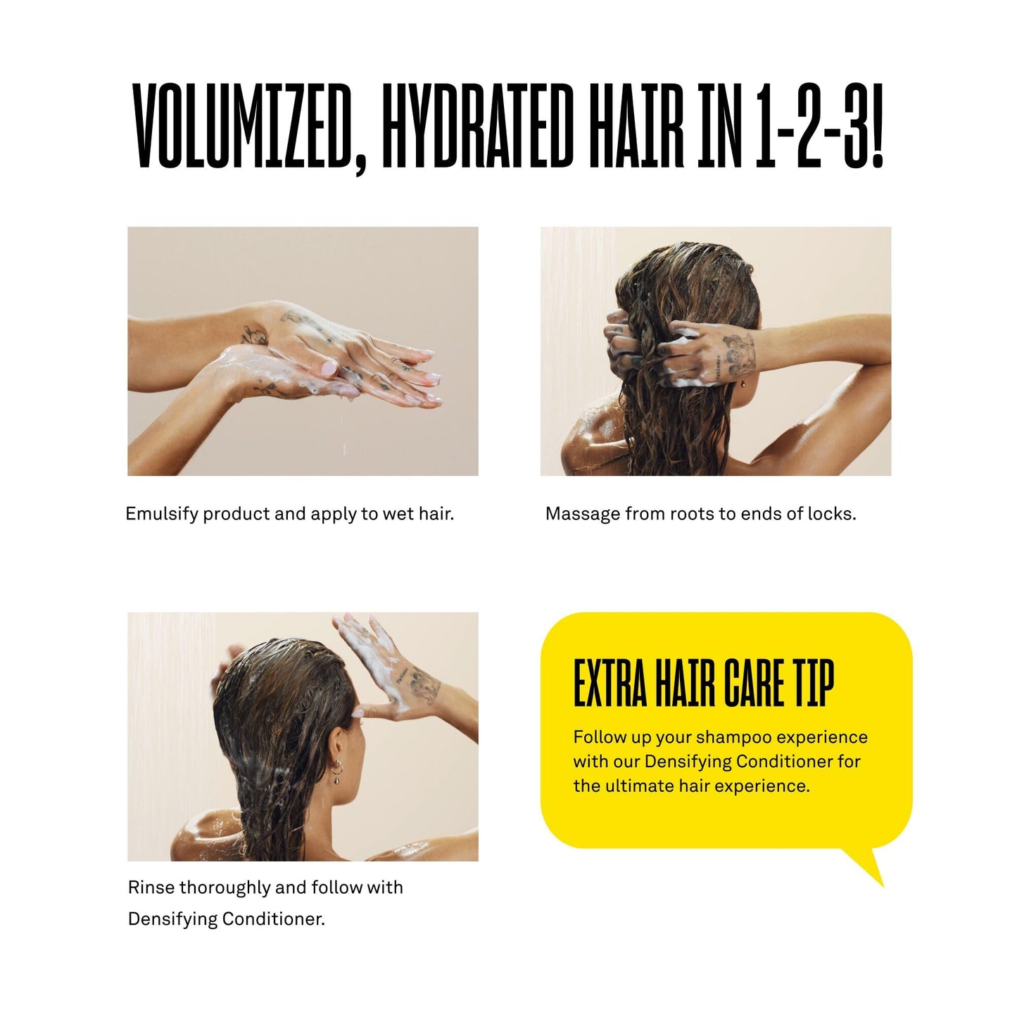 Babe Original Densifying Shampoo & Conditioner Volumizing Conditioner for Fine or Dry/Damaged Hair | Aloe Vera, Ceramides, Rice Protein for Fuller +